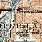 Waldin Beijing (Peking) town plan, 1914 digital map