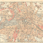 Waldin Berlin city map, 1897 digital map