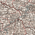 Waldin Bohemia, Moravia and Silesia, 1913 digital map
