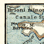 Waldin Brioni Grande map, 1911 digital map