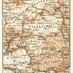 Waldin Causses map, 1902 digital map
