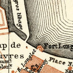 Waldin Cherbourg city map, 1913 digital map