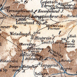 Waldin Eastern Alps map: from Landeck to Meran (Merano) and Bormio, 1911 digital map