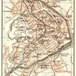 Waldin Erfurt city map, 1906 digital map