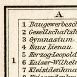 Waldin Frankfurt (Oder) city map, 1911 digital map