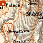 Waldin Gibraltar and environs map, 1899 digital map