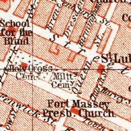 Halifax town plan, 1907 Map by Waldin | Avenza Maps