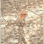 Waldin Innsbruck and environs, 1911 (1:75,000 scale) digital map
