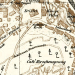Waldin Karlsbad (Karlový Vary) town plan, 1908 digital map
