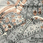 Waldin Karlsbad (Karlový Vary) town plan, 1910 digital map