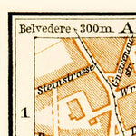 Waldin Kiel city map, 1906 digital map