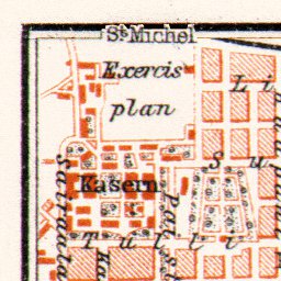Waldin Kuopio town plan, 1914 digital map