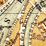 Waldin Liège (Lüttich) town plan, 1904 digital map