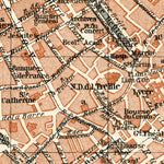 Waldin Lille city map, 1913 digital map