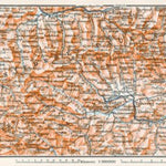 Waldin Lungau and Lower Tatras, 1913 digital map