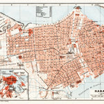Waldin Map of the Environs of Havana (Habana), 1909 digital map