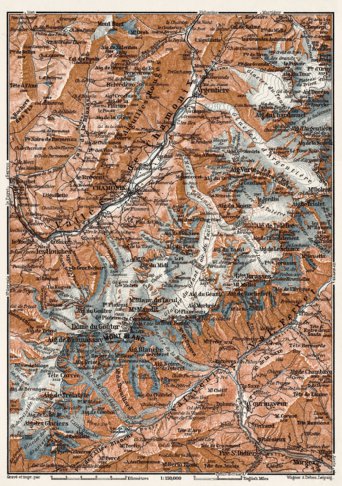 chamonix france map