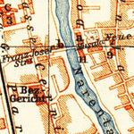 Waldin Mostar town plan, 1911 digital map