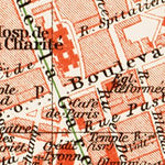 Waldin Nice city map, 1913 (1:15,300 scale) digital map