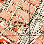 Waldin Nice city map, 1913 (1:15,300 scale) digital map