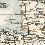 Waldin Northwest France, 1909 digital map
