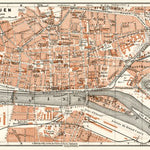 Waldin Rouen city map, 1913 digital map