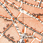 Waldin Saint-Germain-en-Laye city map, 1931 digital map