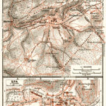 Waldin Spa environs map, 1909 digital map