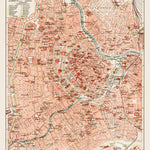 Waldin Vienna (Wien) city map, 1903 digital map