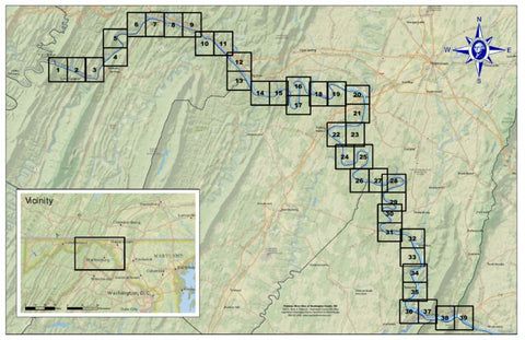 Washington County MD GIS Potomac River Atlas of Washington County Maryland Page Index bundle exclusive