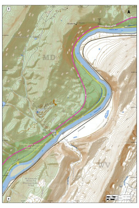 Washington County MD GIS Potomac River Atlas of Washington County Maryland Pages 4 and 5 bundle exclusive