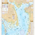 Waterproof charts Charlotte Harbor Boca Grande Inshore Fishing Chart GPS digital map
