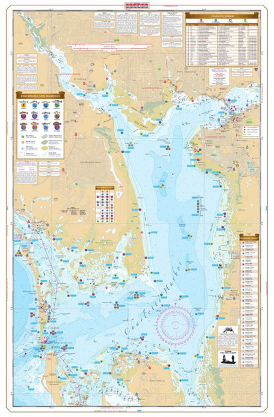 Charlotte Harbor Boca Grande Inshore Fishing Chart GPS
