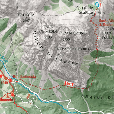 Webmapp Srl Catinaccio – Rosengarten digital map