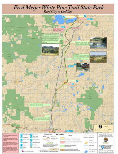 Fred Meijer White Pine Trail Reed City to Cadillac