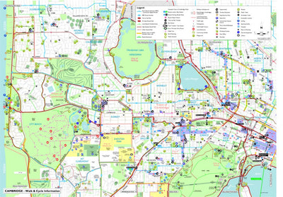 Western Australia Department of Transport City of Cambridge - Walking Cycling digital map