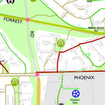 Western Australia Department of Transport City of Cockburn - North Walking Cycling digital map