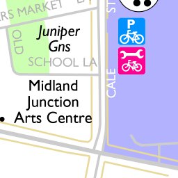 Western Australia Department of Transport City of Swan - Midland - Walking Cycling digital map