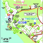 Western Australia Department of Transport City of Wanneroo - Two Rocks Walking Cycling digital map