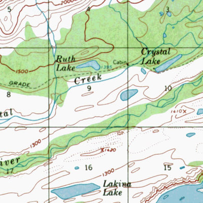 Western Michigan University AK-MCCARTHY B7: Authoritative US Topos 1959 digital map