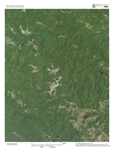 Western Michigan University CA-Annapolis: GeoChange 1971-2012 digital map