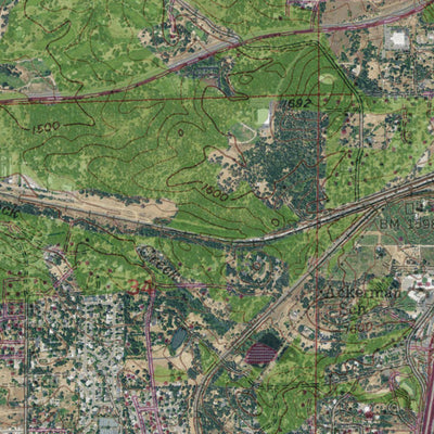 Western Michigan University CA-Auburn: GeoChange 1952-2012 digital map