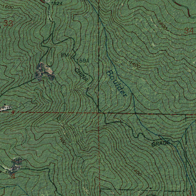 Western Michigan University CA-Big Basin: GeoChange 1991-2012 digital map