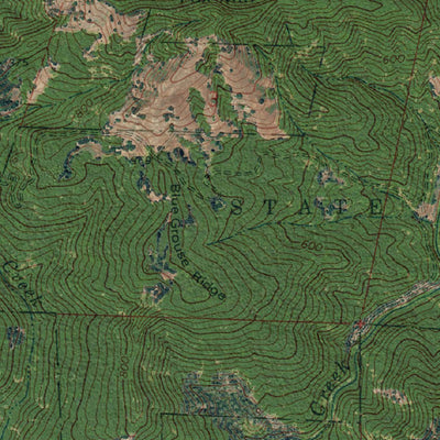 Western Michigan University CA-Cazadero: GeoChange 1971-2012 digital map