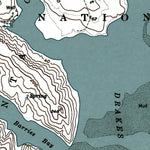Western Michigan University CA-Drakes Bay: Authoritative US Topos 1953 digital map