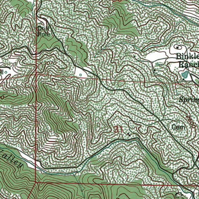 Western Michigan University CA-Geysers: Authoritative US Topos 1993 digital map