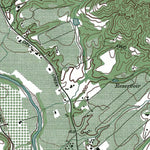 Western Michigan University CA-Geyserville: Authoritative US Topos 1993 digital map