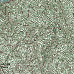 Western Michigan University CA-Glascock Mnt: Authoritative US Topos 1958 digital map