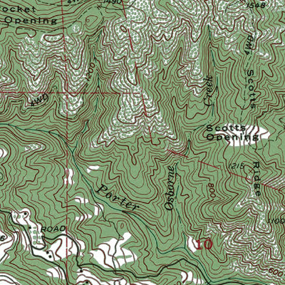 Western Michigan University CA-Guerneville: Authoritative US Topos 1993 digital map