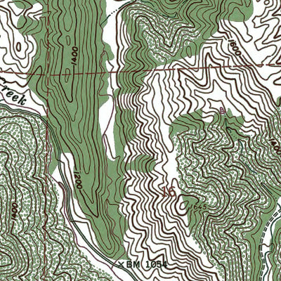 Western Michigan University CA-Knoxville: Authoritative US Topos 1958 digital map